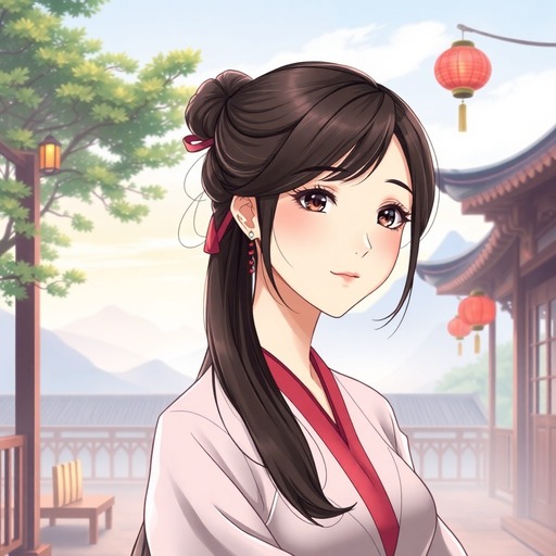张洛神头像